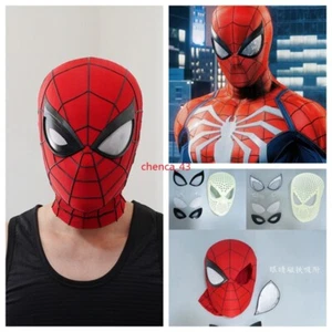 Replica 1:1 PS4 Spider-Man 3D Mask Full Helmet Cosplay Spiderman Handmade Gifts - Picture 1 of 27