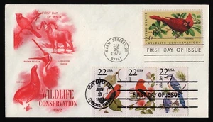 #1465 8c Cardinal-Combo, Art Craft-Dual Cancel FDC **ANY 5=FREE SHIPPING** - Picture 1 of 1