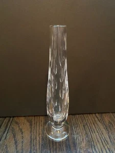 Waterford Crystal 7” Rain Drop Bud Vase Ireland - Picture 1 of 4