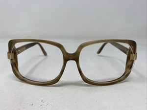 Dana Buchman Century City 81 58-14-130 Light Brown Horn Sunglasses Frame LZ09 - Picture 1 of 8