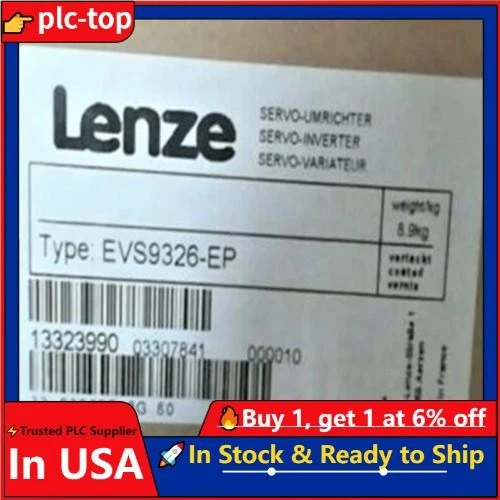 US Free TAX EVS9326-EP NEW LENZE SERVO INVERTER EVS9326-EP EVS9326EP - Image 1 of 1