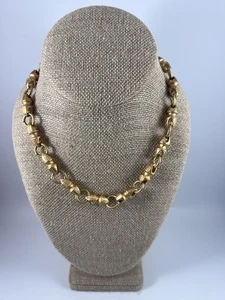 Monet Smithsonian Etruscan Gold-tone Necklace - Foto 1 di 4