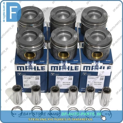 Juego de pistones y anillos Φ83 mm para Mercedes-Benz ML350d GLS350 CDI W166OM642 X166 Foto 1 de 4