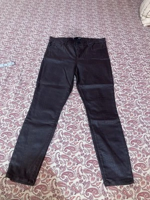 Kut From The Kloth Connie Fab Brown Crocodile Print Skinny Jeans Size 14 - Image 1 of 4