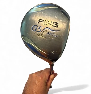 2006 PING G5 L OFFSET DRIVER 14* LADIES ULT 50D BLUE FAIR - Image 1 of 4