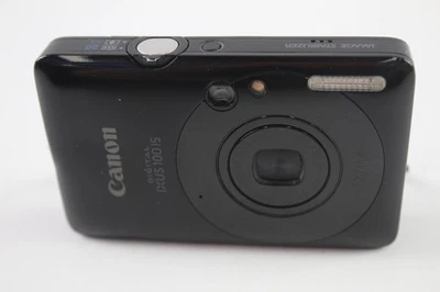 Canon IXUS 100 IS Digital Compact Camera Working w/ Canon 3x IS Lens - Image 1 of 4