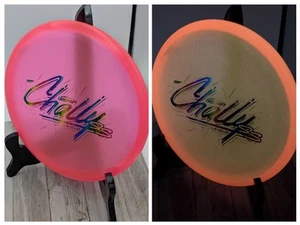New Discraft Ledgestone 2025 Z Glo Glow Challenger SS Putter Golf Disc 173-174g - Picture 1 of 7