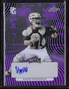 KALEN APPLEFIELD 2023 Leaf Perfect Game RC XRC Auto 1/1 - Picture 1 of 2