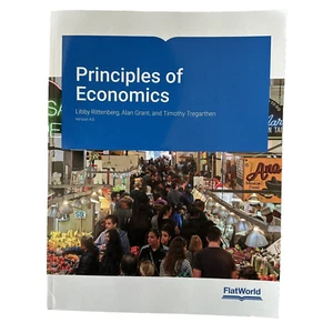 Principles of Economics Version 4.0 Flat World PB Good 9781453337684 Rittenberg - Picture 1 of 15