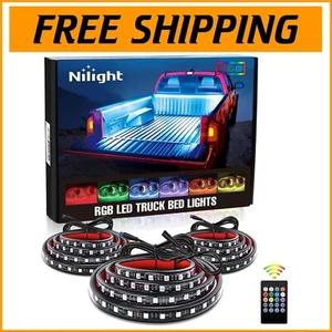 3PCS High Brightness RGB LED Truck Bed Lights with Remote - Set of 60 Inches - Picture 1 of 11
