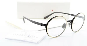 MAKELLOS. Brille ME2005 C3 Kreuzberg Beta Titanium Black Round Japan Sun Red Dot - Picture 1 of 11