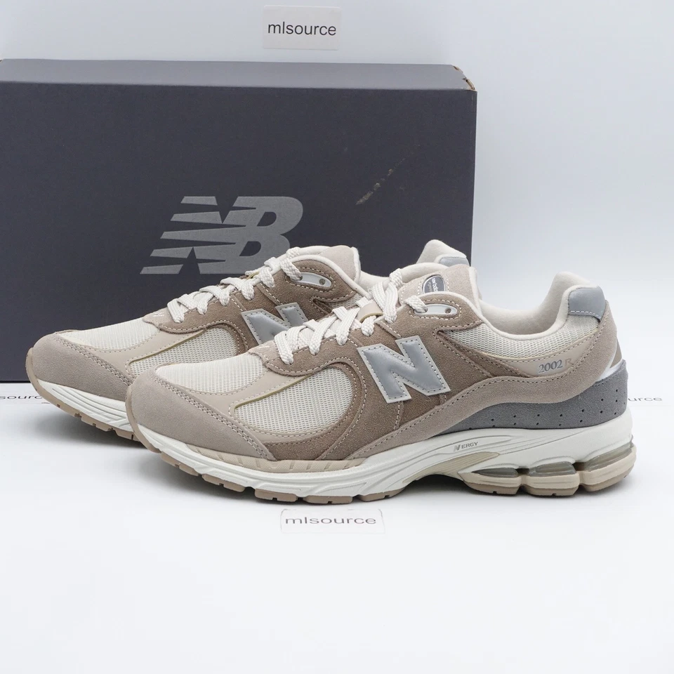 Zapatillas New Balance 2002R para hombre talla 9,5 M2002RSI madera a la deriva/arenisca Foto 1 de 4
