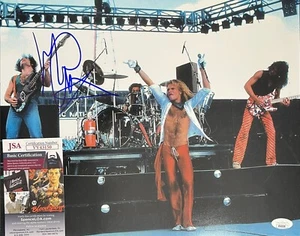Michael Anthony Van Halen foto autentica firmata 11x14 JSA COA - Foto 1 di 1