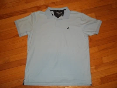 1 Polo Azul Náutica XL Usado 100% Algodón Foto 1 de 3