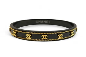 Chanel Promotional Metal Fancy Bracelet, Vintage 90s - Picture 1 of 10