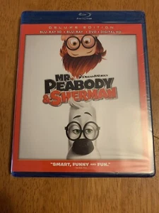 MR. PEABODY & SHERMAN Blu-ray 3D Combo + Digital HD (DELUXE EDITION) NEW - Picture 1 of 3