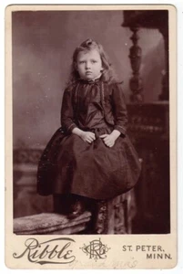 CABINET PHOTOS LOT OF 6 RIBBLE ST PETER MINNESOTA 1894-1906 - Picture 1 of 6