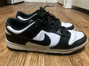 Mens Size 9 - Nike Dunk Low Black White🔥🔥 - Picture 1 of 9