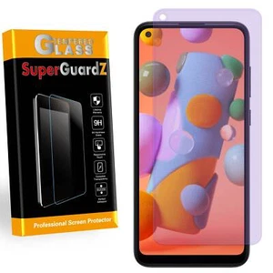 Anti Lumière Bleue Verre Trempé Protège Écran pour Samsung Galaxy A11 - Photo 1 sur 11