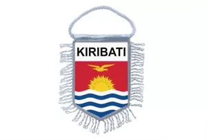 Mini banner flag pennant window mirror cars country banner kiribati - Bild 1 von 1