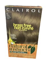 3 Clairol Brass Brunettes Natural Instincts Hair Color 6c Light Brown