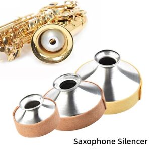 Saksofon saksofon wyciszony tłumik sopran tenor akcesoria 1 sztuka stary