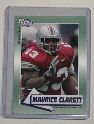MAURICE CLARETT ROOKIE 2003 ROOKIE REVIEW SI 2002 OHIO STATE CHAMPS BUCKEYES - Image 1 of 2