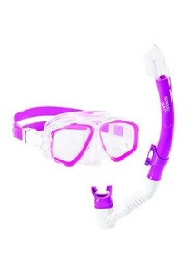 Speedo Unisex-Jugend Abenteuer Schwimmmaske und Schnorchel Set Junior, Pink Frost - Bild 1 von 1