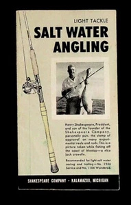 Vintage Shakespeare Salt Water Angling Guide Old Fishing Reels - Picture 1 of 6