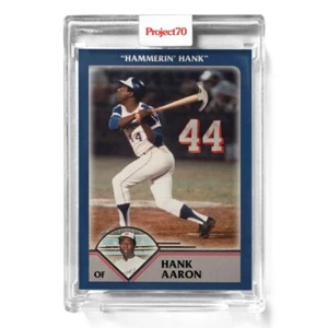 2021 Topps Project70® #687🔥2003 Hank Aaron by Infinite Archives 🔥 ATL Braves - Bild 1 von 2