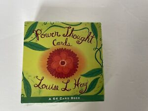 Affirmation Cards Power Thought 64 Cards Louise Hay