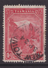 TASMANIA 1901 1d Red PICTORIAL POSTMARK: NEW TOWN (LJ52.8)