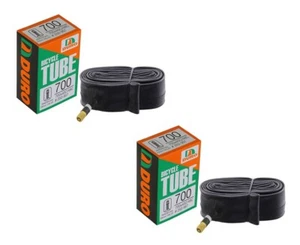 2 DURO BICYCLE 700 x 40c/45c/48c TUBE 33MM STANDARD AMERICAN/SCHRADER VALVE. - Picture 1 of 1
