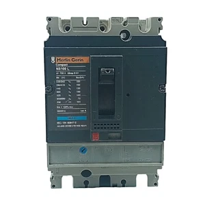 Disjuntor Caixa Moldada Merlin Gerin NS100L 750V 8KV 16A - Picture 1 of 4