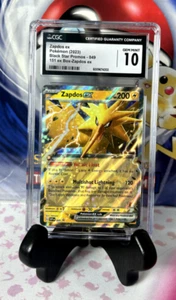 CGC 10 Zapdos ex 049 Sv: Scarlet & Violet Promo Cards Holo!!!!!! - Picture 1 of 2
