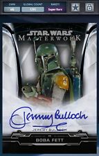 Star Wars Card Trader DIGITAL Masterwork Signature BOBA FETT Jeremy Bulloch SR