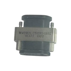 Glenair MWDM2L-15USP1-186S Conn D Subminiature 15POS D-Sub to 15POS D-Sub Plug-R - Picture 1 of 3