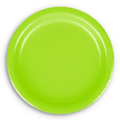 CEG Paper Lunch Plates, Fresh Lime (793123B) - Image 1 of 4