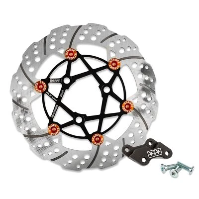 MF3632 Disco Freno Anteriore 250mm Stage6 R/T + Spostapinza Aerox Nitro F12 SR - Immagine 1 di 4