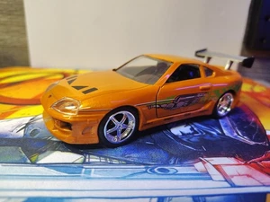 Fast And Furious Brian's Toyota Supra Hard Top 97345 JADA Diecast Car 5", 1:32 - Bild 1 von 7