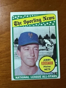 1969 Topps Sporting News All Star Selection Jerry Koosman, Billy Pierce Exmt - Bild 1 von 2