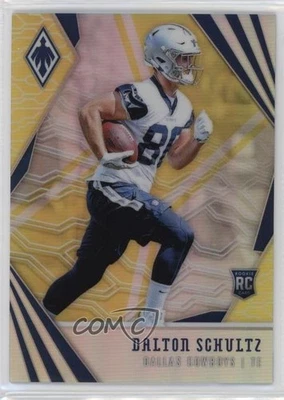 2018 Panini Phoenix Rookies Yellow /75 Dalton Schultz #177 Rookie RC - Image 1 of 2