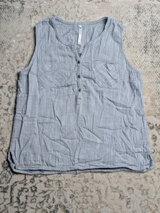 Kuhl Riviera Tanktop Damen mittelblau strukturiert Brusttaschen - Bild 1 von 9