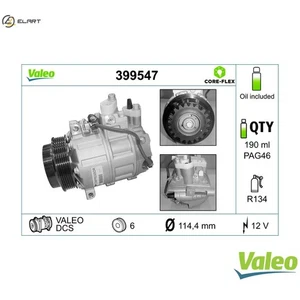 COMPRESSOR AIR CONDITIONING 399547 FOR MERCEDES-BENZ R-CLASS CLK/Convertible CLK - Picture 1 of 10