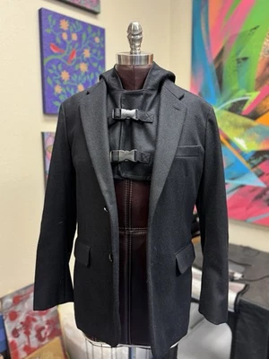 Шерстяная куртка с капюшоном Comme des Garçons Homme - размер средний - Изображение 1 из 4