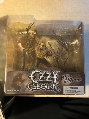Figura de acción Ozzy Osbourne Bark at the Moon McFarlane sellada 2004 Foto 1 de 3