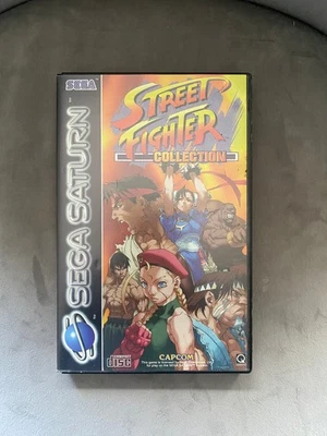 STREET FIGHTER COLLECTION SATURN - (PAL) - PRE-OWNED - VERY GOOD CONDITION - Image 1 of 4