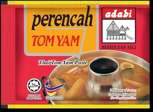 Adabi Thai Tom Yam Paste – Authentic Malaysian Flavor 6x packs (720g) - Picture 1 of 3