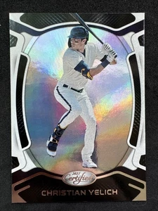 ⭐🦄 2021 Panini Chronicles - Certified Christian Yelich #13 🆓📦 - Picture 1 of 2