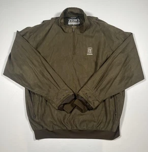Zero Restriction Pullover Jacket Mens XL Herringbone Golf TPC Scottsdale USA - Picture 1 of 8